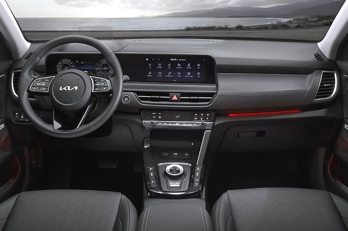 Kia Seltos facelift interior